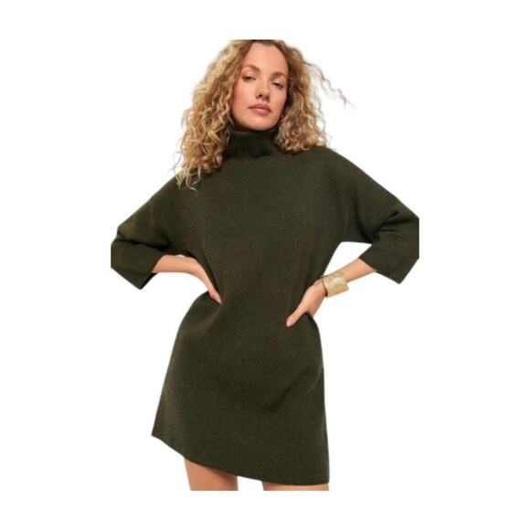 TUCKERNUCK Pomander Place Moss Green Vivianne Dress NWT Size Large - Picture 2 of 12
